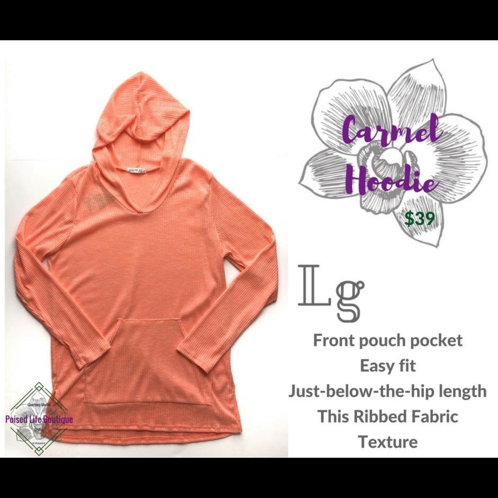 Honey & Lace Carmel Hoodie